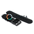 Каучуковый ремешок для часов Swatch YTS712/408/704G RKS-006 - 5